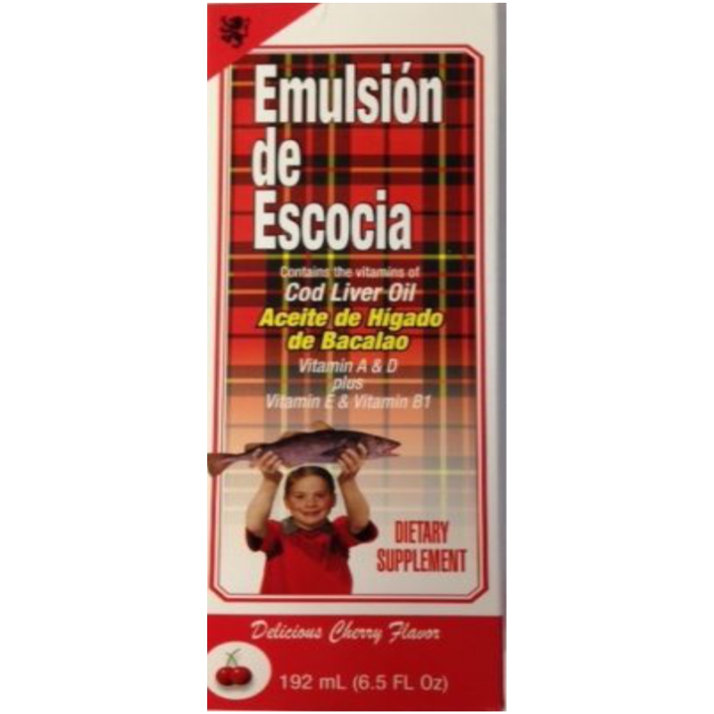 emulsion de escocia in english